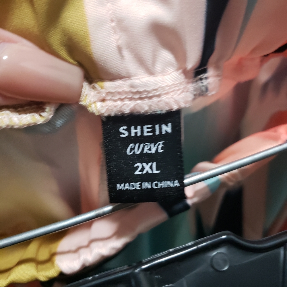 SHEIN wide leg beach pants 034 - Picture 5 of 7